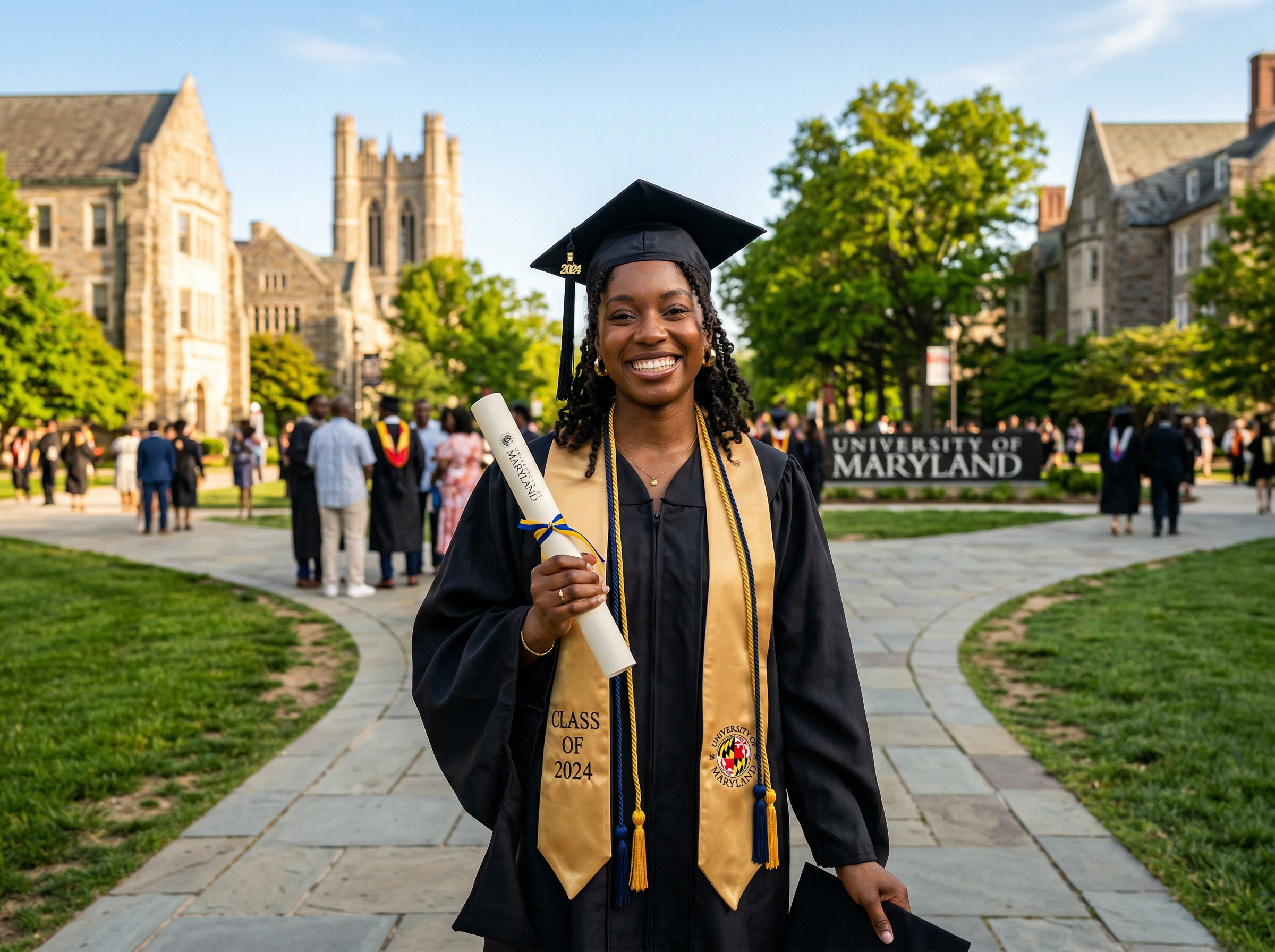 RENEE Foundation scholarship recipient graduating