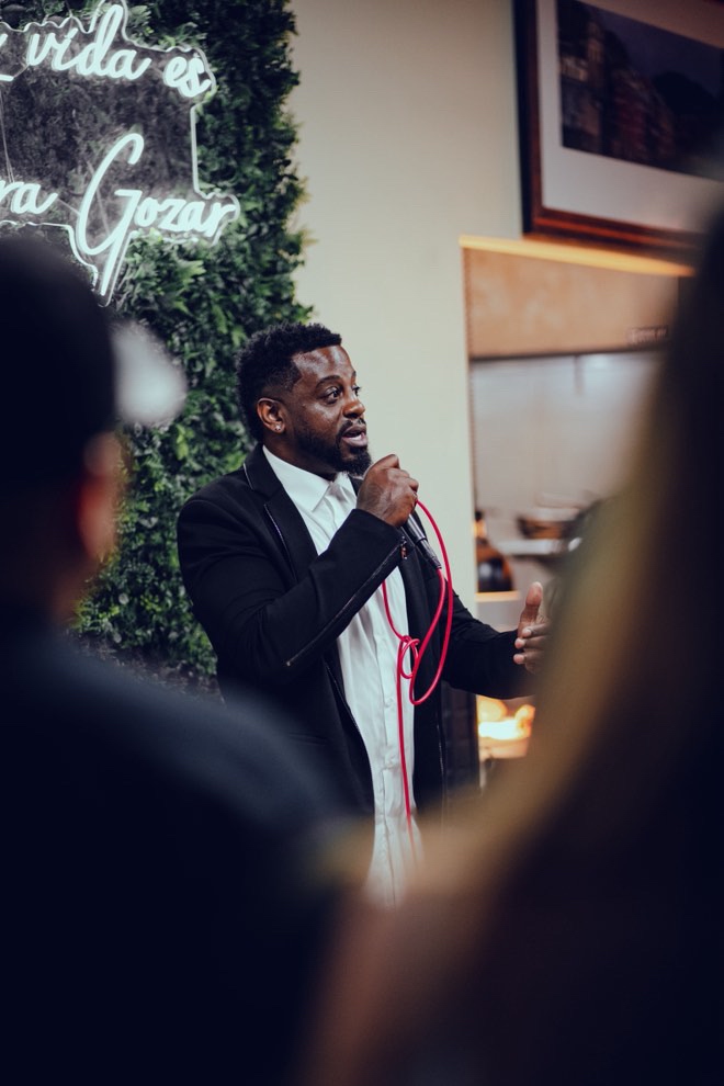 Shareece Wright engaging audience